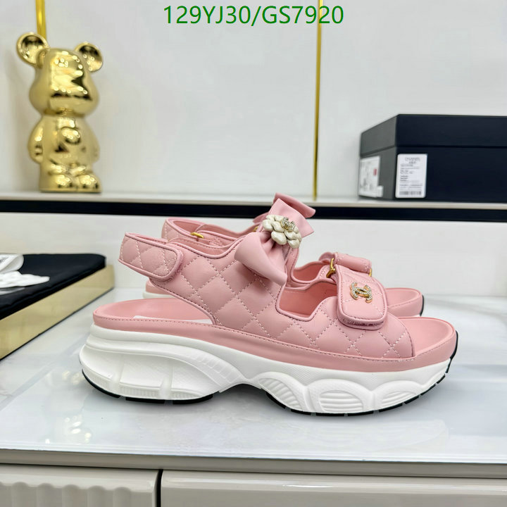 Chanel-Women Shoes Code: GS7920 $: 129USD