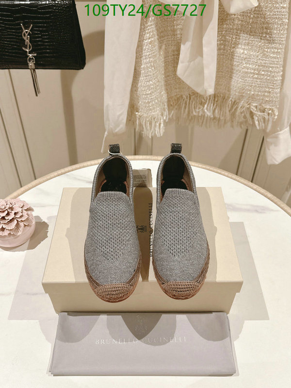 Brunello Cucinelli-Women Shoes Code: GS7727 $: 109USD