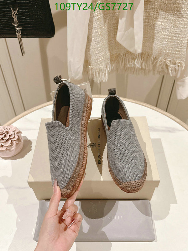Brunello Cucinelli-Women Shoes Code: GS7727 $: 109USD