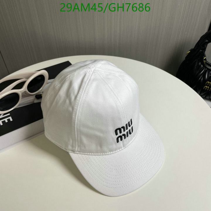 Miu Miu-Cap(Hat) Code: GH7686 $: 29USD