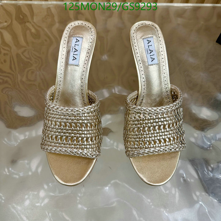 ALAIA-Women Shoes Code: GS9293 $: 125USD