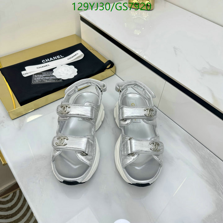 Chanel-Women Shoes Code: GS7920 $: 129USD