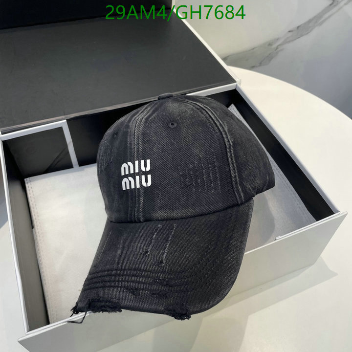 Miu Miu-Cap(Hat) Code: GH7684 $: 29USD
