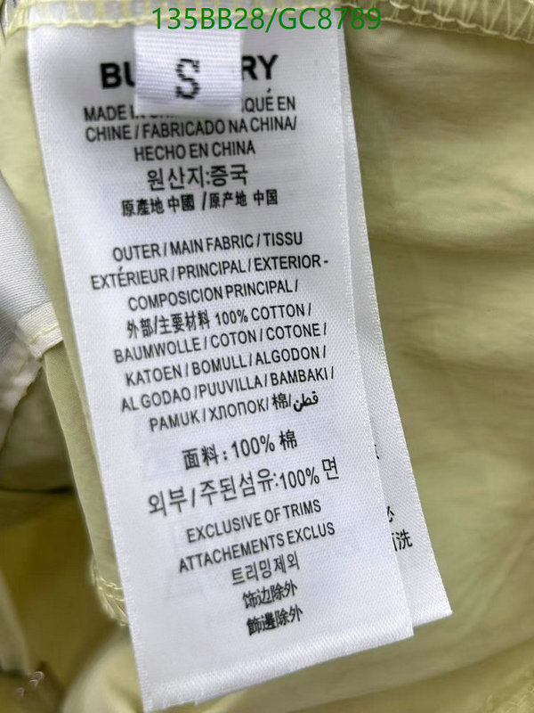 Burberry-Clothing Code: GC8789 $: 135USD