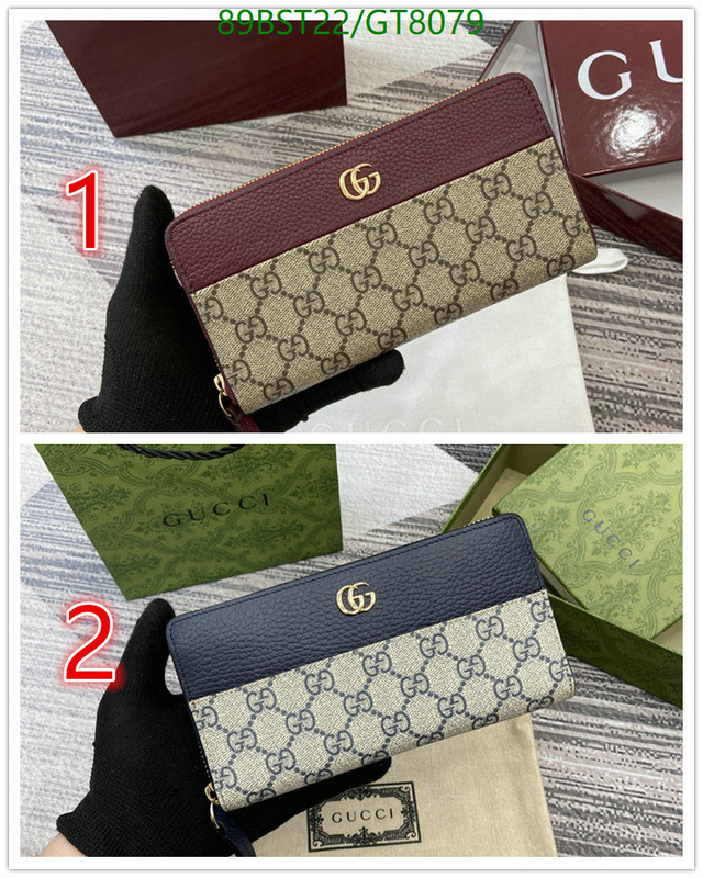 Gucci-Wallet Mirror Quality Code: GT8079 $: 89USD
