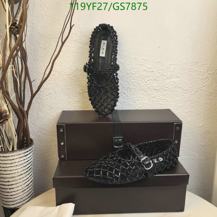 ALAIA-Women Shoes Code: GS7875 $: 119USD