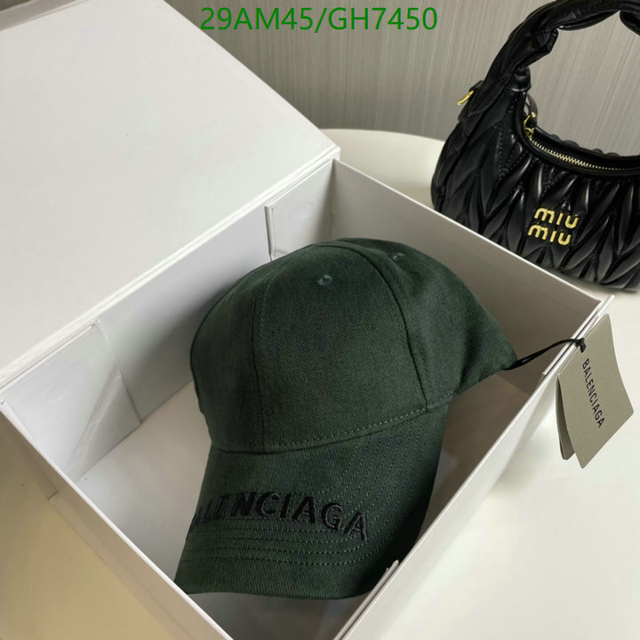Balenciaga-Cap(Hat) Code: GH7450 $: 29USD