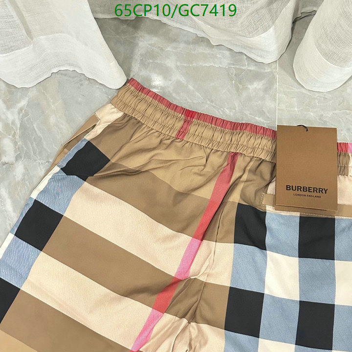 Burberry-Clothing Code: GC7419 $: 65USD