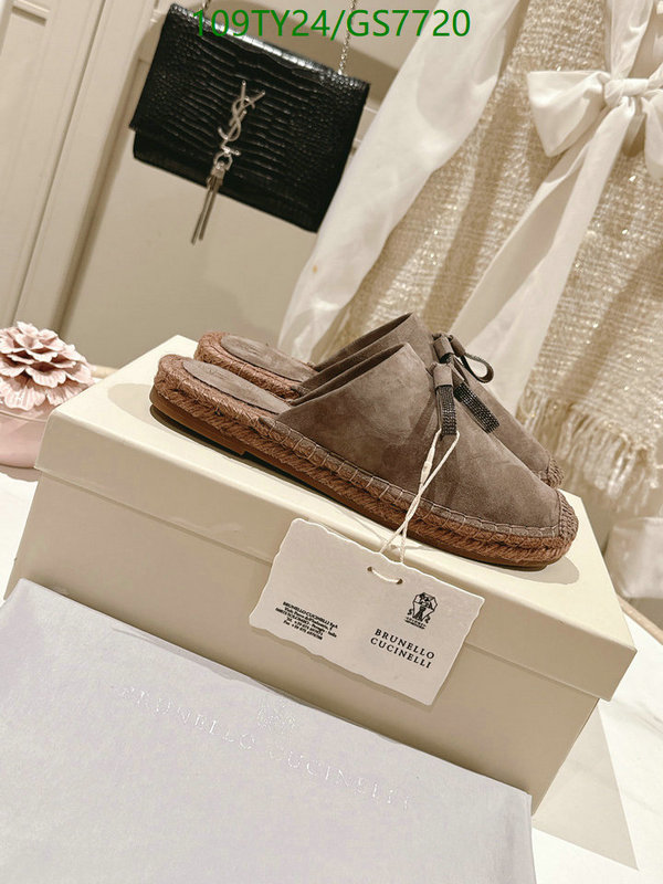 Brunello Cucinelli-Women Shoes Code: GS7720 $: 109USD