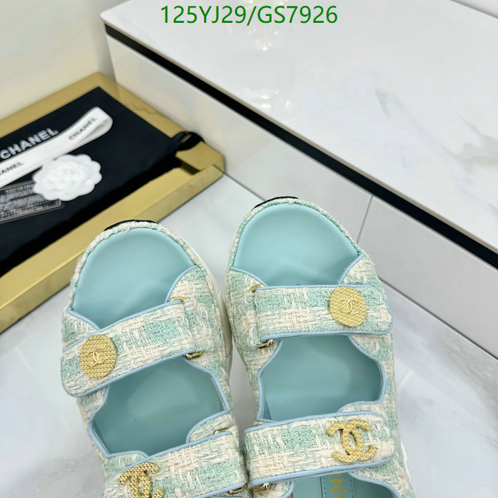 Chanel-Women Shoes Code: GS7926 $: 125USD
