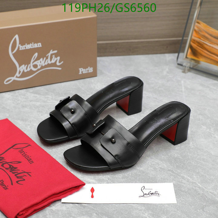 Christian Louboutin-Women Shoes Code: GS6560 $: 119USD