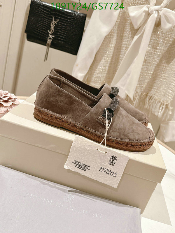 Brunello Cucinelli-Women Shoes Code: GS7724 $: 109USD