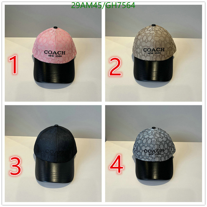 Coach-Cap(Hat) Code: GH7564 $: 29USD
