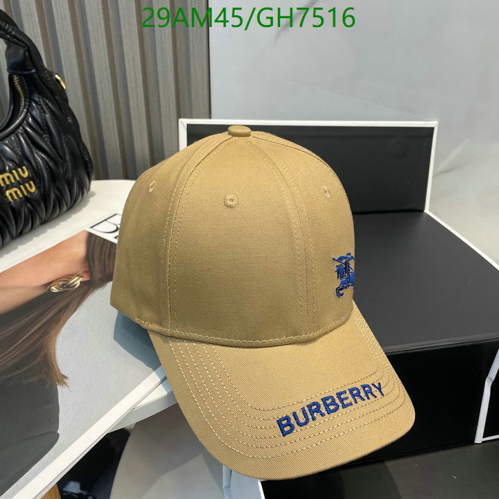 Burberry-Cap(Hat) Code: GH7516 $: 29USD