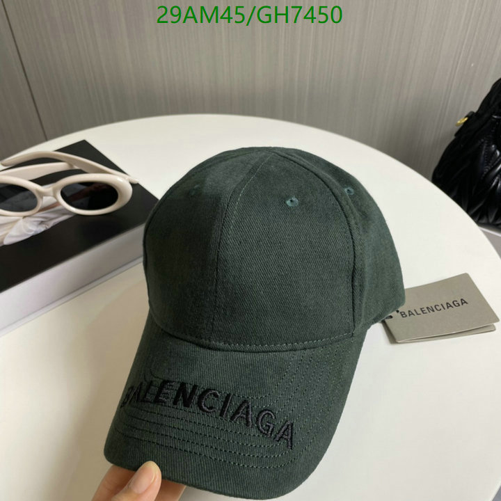 Balenciaga-Cap(Hat) Code: GH7450 $: 29USD