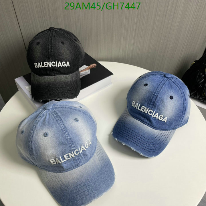 Balenciaga-Cap(Hat) Code: GH7447 $: 29USD