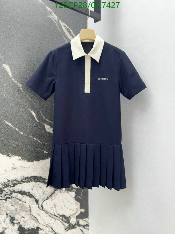 MIUMIU-Clothing Code: GC7427 $: 125USD