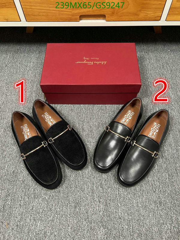 Ferragamo-Men shoes Code: GS9247 $: 239USD