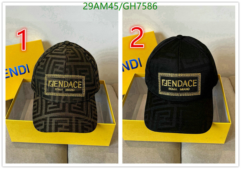 Fendi-Cap(Hat) Code: GH7586 $: 29USD