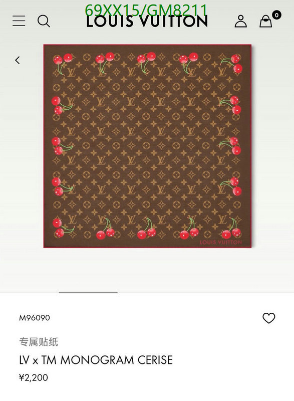 LV-Scarf Code: GM8211 $: 69USD