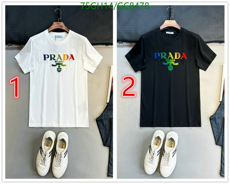 Prada-Clothing Code: GC8478 $: 75USD