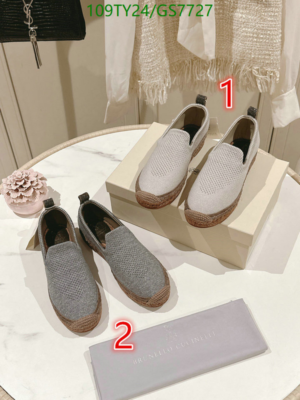 Brunello Cucinelli-Women Shoes Code: GS7727 $: 109USD