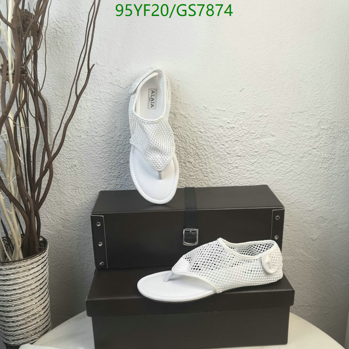 ALAIA-Women Shoes Code: GS7874 $: 95USD