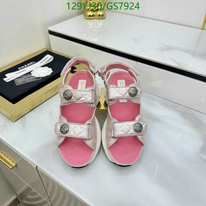 Chanel-Women Shoes Code: GS7924 $: 129USD
