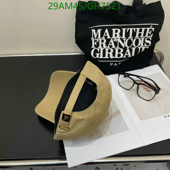 Burberry-Cap(Hat) Code: GH7521 $: 29USD