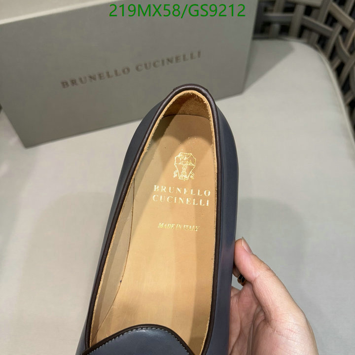 Brunello Cucinelli-Men shoes Code: GS9212 $: 219USD