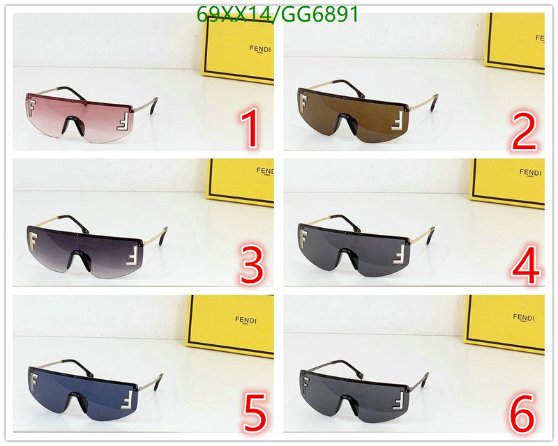 Fendi-Glasses Code: GG6891 $: 69USD