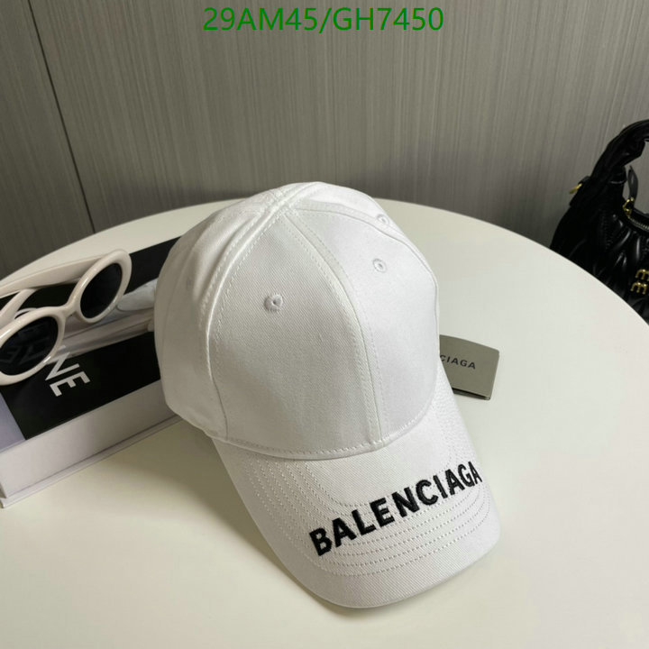 Balenciaga-Cap(Hat) Code: GH7450 $: 29USD