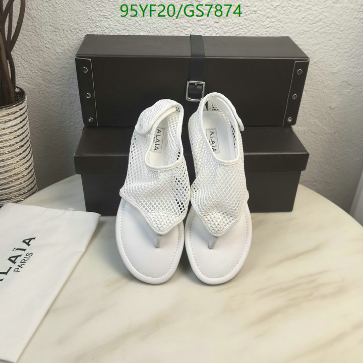ALAIA-Women Shoes Code: GS7874 $: 95USD