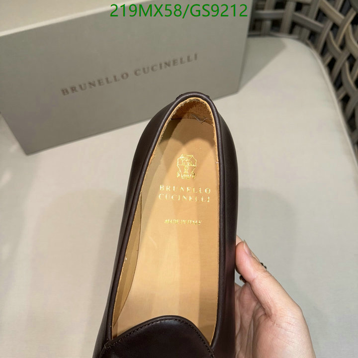 Brunello Cucinelli-Men shoes Code: GS9212 $: 219USD