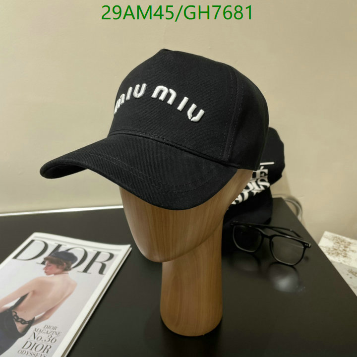 Miu Miu-Cap(Hat) Code: GH7681 $: 29USD