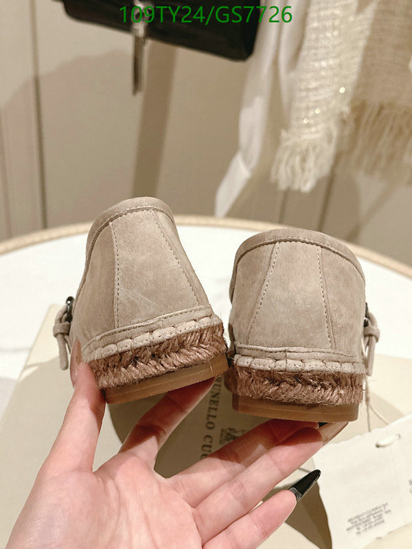 Brunello Cucinelli-Women Shoes Code: GS7726 $: 109USD