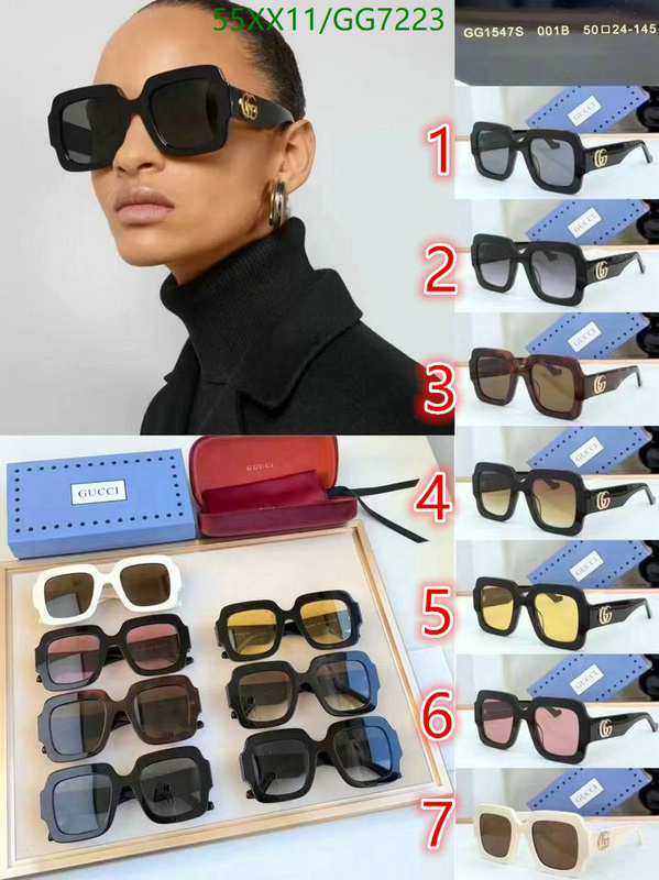 Gucci-Glasses Code: GG7223 $: 55USD