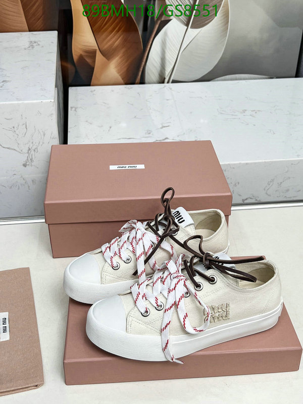 Miu Miu-Women Shoes Code: GS8551 $: 89USD