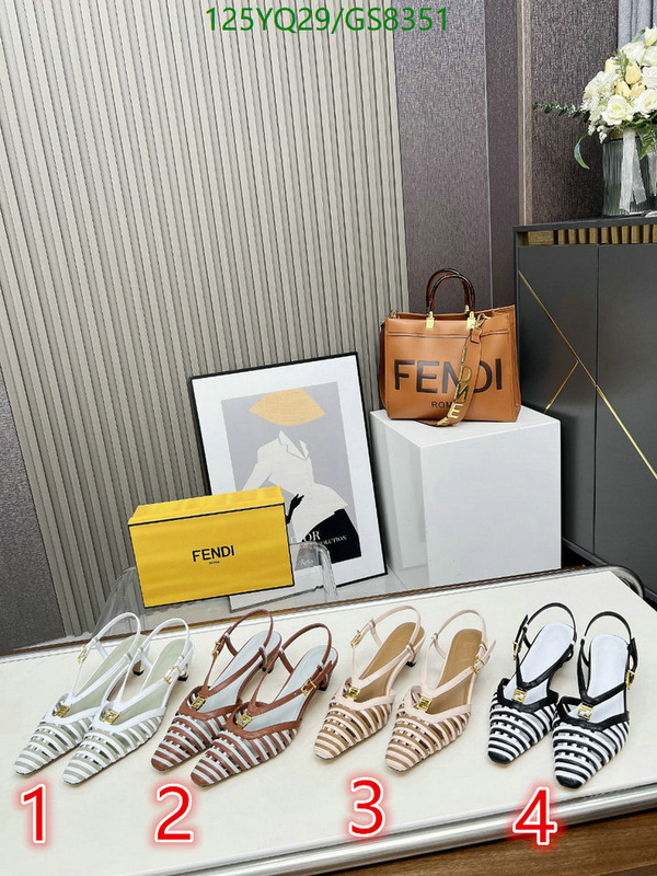 Fendi-Women Shoes Code: GS8351 $: 125USD