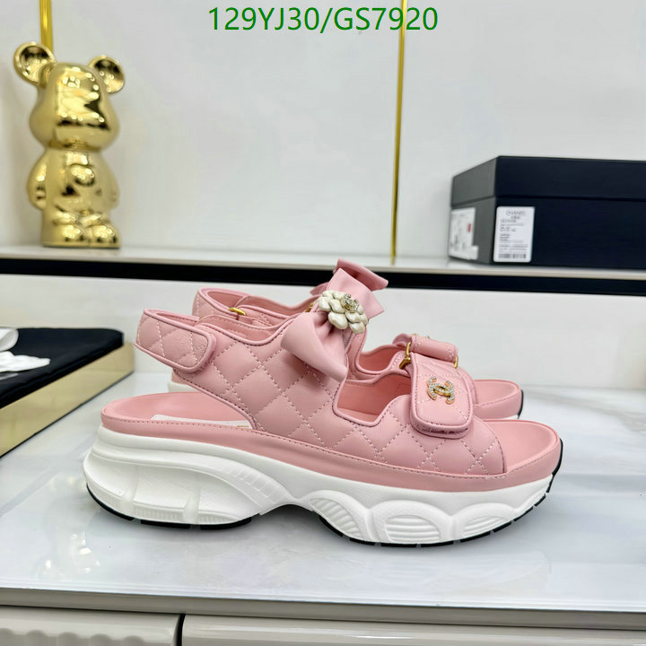 Chanel-Women Shoes Code: GS7920 $: 129USD