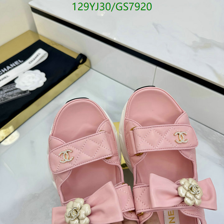 Chanel-Women Shoes Code: GS7920 $: 129USD