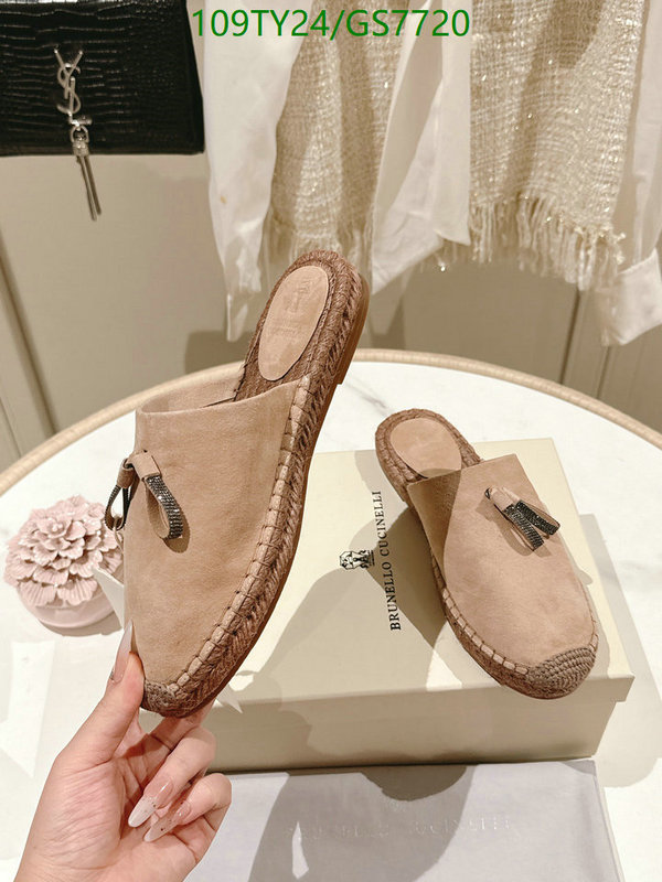 Brunello Cucinelli-Women Shoes Code: GS7720 $: 109USD