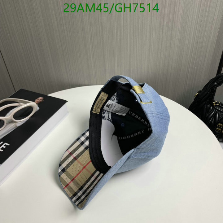 Burberry-Cap(Hat) Code: GH7514 $: 29USD