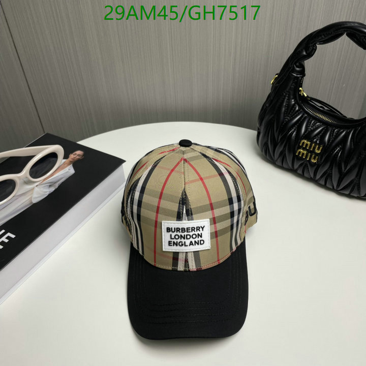 Burberry-Cap(Hat) Code: GH7517 $: 29USD