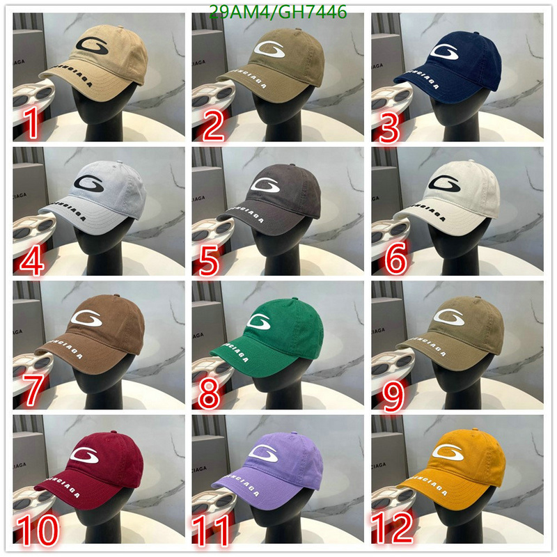 Balenciaga-Cap(Hat) Code: GH7446 $: 29USD
