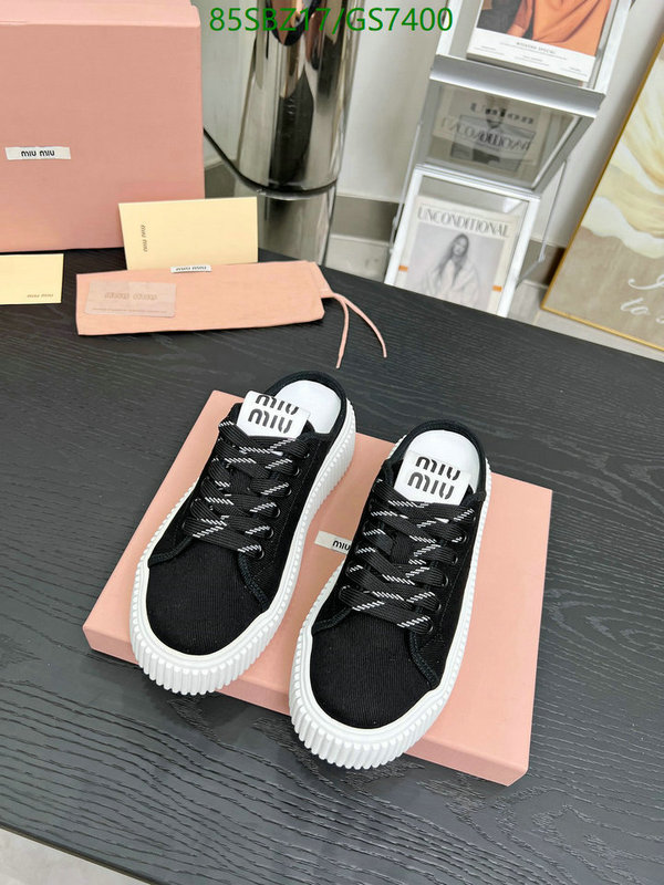 Miu Miu-Women Shoes Code: GS7400 $: 85USD
