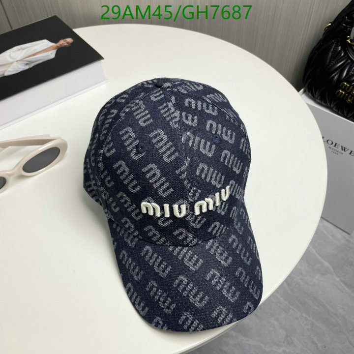 Miu Miu-Cap(Hat) Code: GH7687 $: 29USD