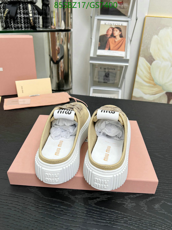 Miu Miu-Women Shoes Code: GS7400 $: 85USD
