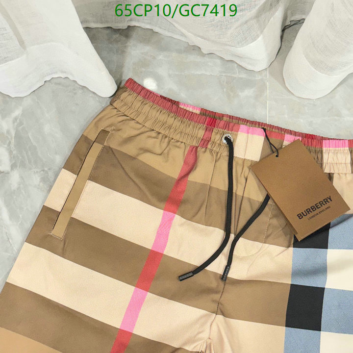 Burberry-Clothing Code: GC7419 $: 65USD