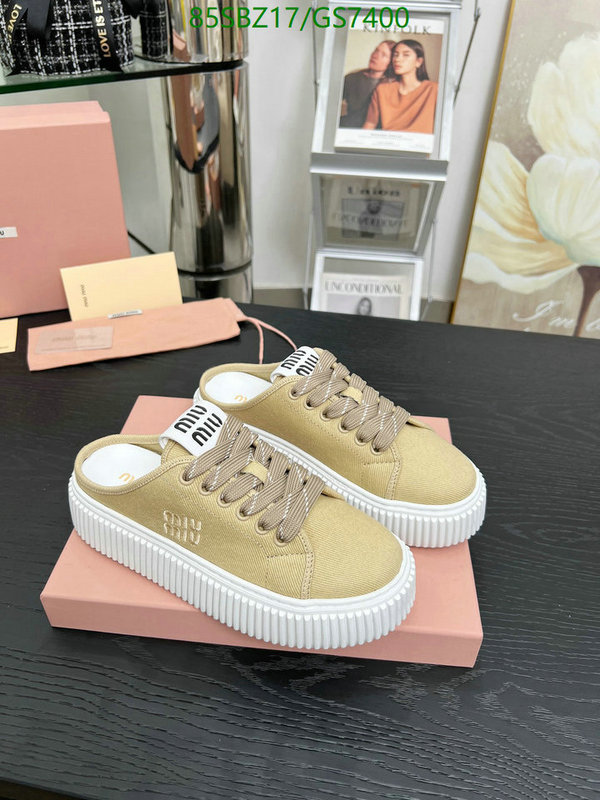 Miu Miu-Women Shoes Code: GS7400 $: 85USD